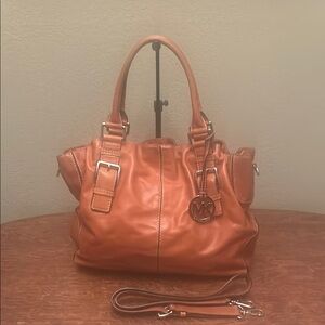 Michael Michael Kors Brookville Drawstring Double Handle Tote with Strap